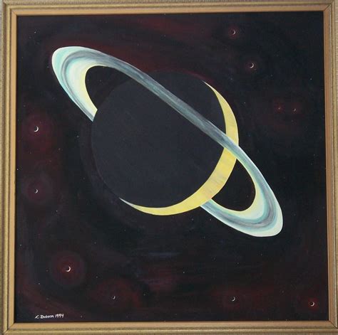 Saturn Painting at PaintingValley.com | Explore collection of Saturn ...