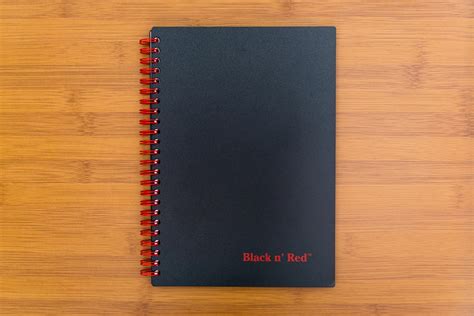 Black n’ Red Spiral Notebook Review | Fountain Pen Love