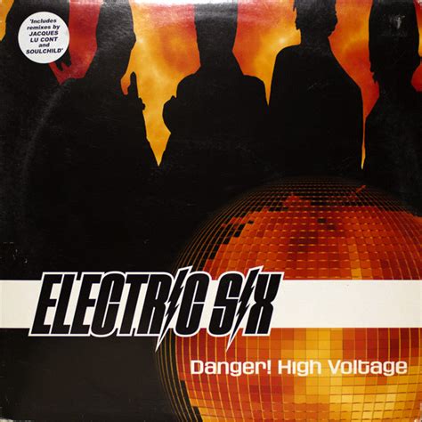 Electric Six - Danger! High Voltage (2003, Vinyl) | Discogs