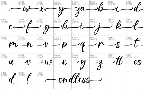 Endless Windows font - free for Personal