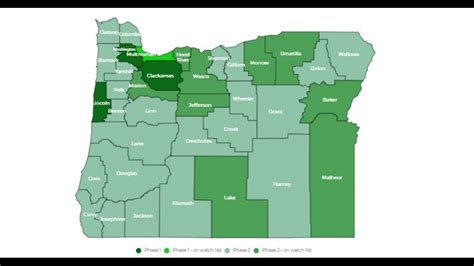 10 counties on Oregon COVID-19 watch list | kgw.com