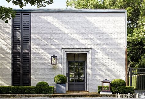 White Brick Black Shutters: The Perfect Combination for a Timeless Home ...