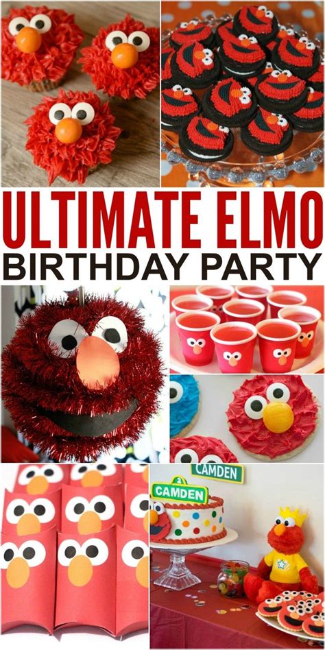 Elmo Birthday Party Theme - health