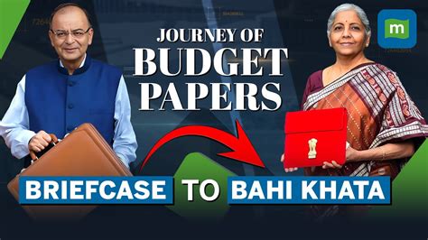 Budget 2024: Budget’s Evolution Journey From Briefcase To Bahi Khata To Now Tablet - YouTube