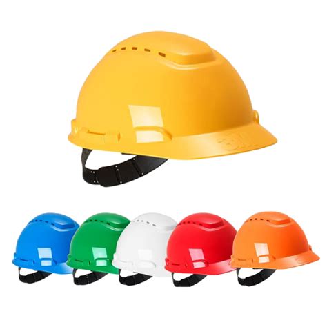 Hdpe Yellow 3M H700 Series Safety Helmet at Rs 185/piece in Nagpur | ID ...