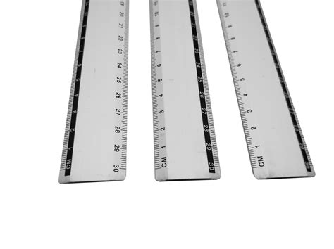 Steel Straight Edge Ruler - 30cm - Architecture - Archbox