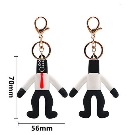 Skibidi Toilet Cameraman Keychain Merch Backpack Figures Toy - Etsy Canada