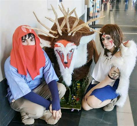 Princess Mononoke cosplay + Forest Spirit build | Cosplay Amino