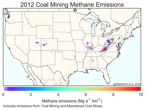 Gridded 2012 Methane Emissions | Greenhouse Gas (GHG) Emissions | US EPA