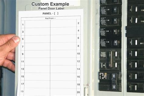 30 Circuit Breaker Label Print - 32 Circuit Breaker Panel Label Template Excel Labels Design ...