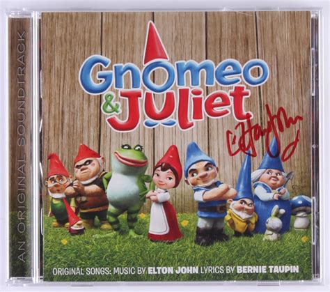 Elton John Signed "Gnomeo and Juliet Original Soundtrack" CD Album ...