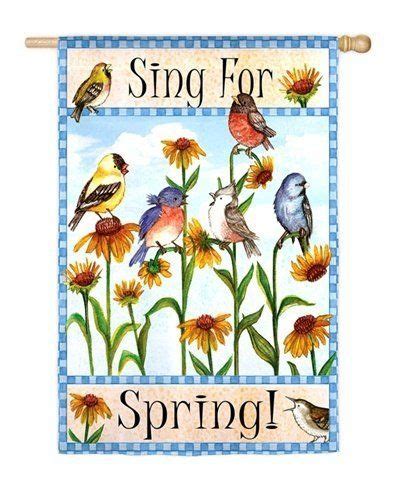 20 Spring garden flags ideas | garden flags, spring garden, flag decor