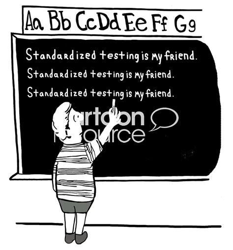 Standardized testing - Cartoon Resource