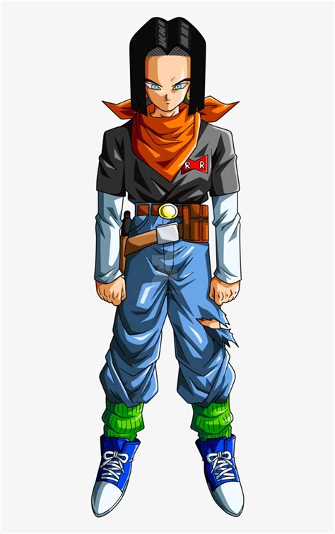 Android 17 By Michsto - N 17 Dragon Ball Transparent PNG - 648x1231 - Free Download on NicePNG