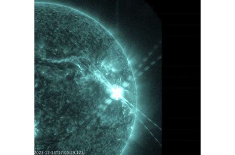 Biggest solar flare in years temporarily disrupts radio signals on Earth