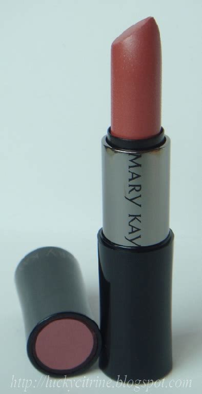 Lucky Citrine: Mary Kay Creme Lipstick in Dusty Rose