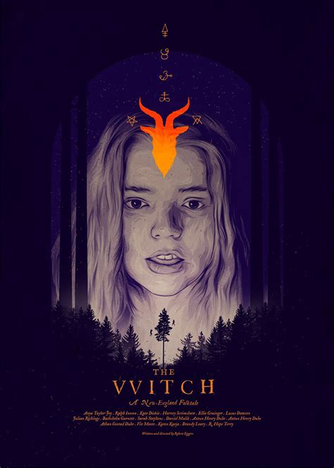 The Witch by Jeff Poitiers - Home of the Alternative Movie Poster -AMP-