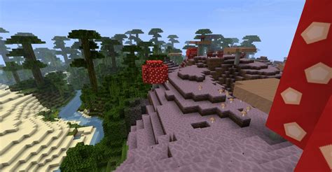 Incredible biome of mycelium Minecraft Map