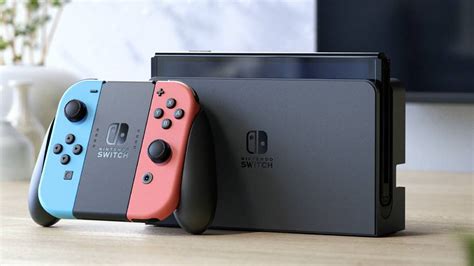 Nintendo Switch OLED console 64 GB Neon red, Neon blue | Conrad.com