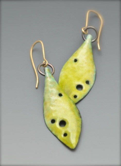 Enameling Jewelry, Ceramic Jewelry, Copper Jewelry, Polymer Clay Jewelry, Jewelry Art, Jewelry ...