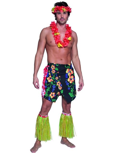 Hawaiian Costumes (for Men, Women, Kids) | PartiesCostume.com