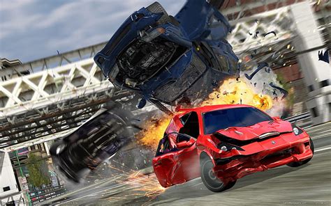 720P free download | Burning Car, stunt, chasing, videogame, action ...