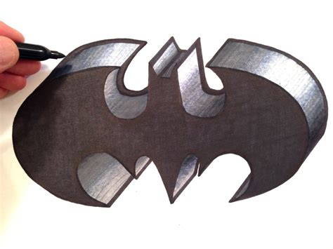 Batman Sign Drawing at PaintingValley.com | Explore collection of ...