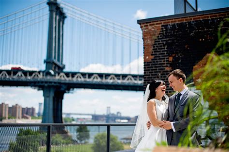 Brooklyn Bridge Park Wedding Photos | Siobhan & Trevor