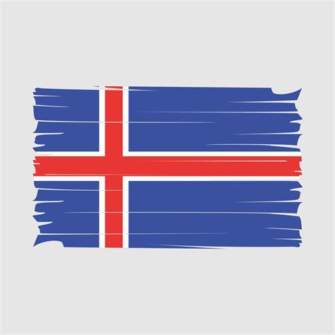 Iceland Flag Vector 20166804 Vector Art at Vecteezy