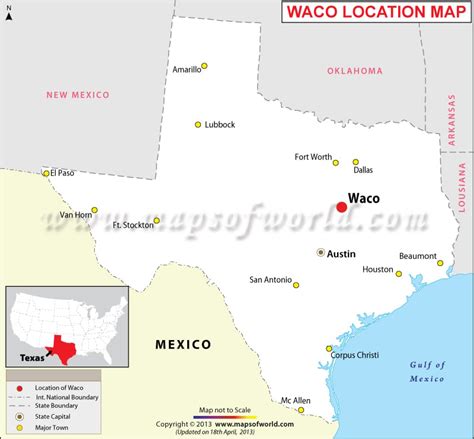 Where Is Waco Texas On The Map – Verjaardag Vrouw 2020