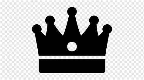 Crown King Monarch, crown, king, prince, silhouette png | PNGWing