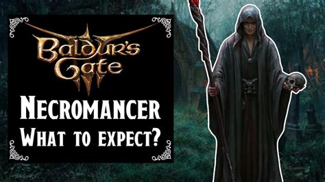 What to expect for the Necromancer in Baldur's Gate 3 based on D&D 5e? - YouTube