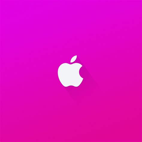 Pink Apple Logo Wallpapers - Top Free Pink Apple Logo Backgrounds - WallpaperAccess