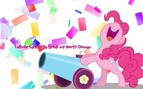 Pinkie Pie party cannon wallpaper by Timexturner on DeviantArt