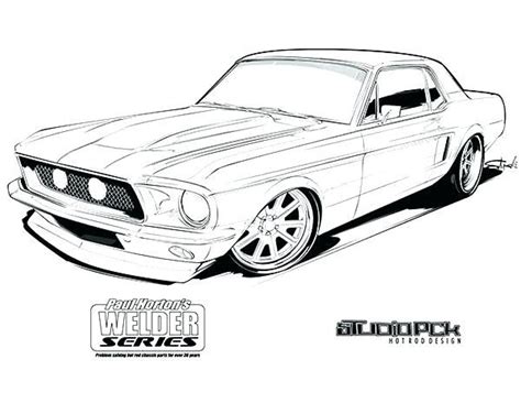 Mustang Coloring Pages