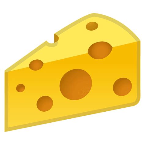 Cuña de queso clipart. Dibujos animados descargar gratis. | Creazilla