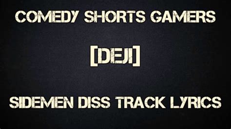 Deji- Sidemen Diss Track (Official Music Video) LYRICS - YouTube