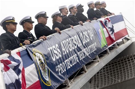 Commissioning ceremony for USS AUGUSTA LCS34 was held 30 Sept at ...