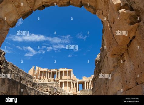 Sabratha Libya Stock Photo - Alamy