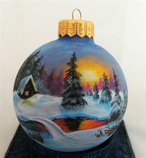 168 best Hand Painted Christmas Ornaments images on Pinterest ...