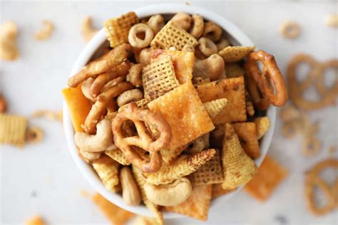 Homemade Chex Mix Recipe Any Flavor - Pretty Providence