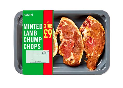 Iceland Minted Lamb Chops 300g | Lamb | Iceland Foods