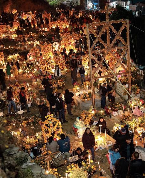 Day of the dead traditional festival in Janitzio, Mexico. - 9GAG