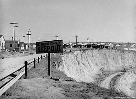 Open Pit Copper Mine - Ruth Nevada 1940 – Western Mining History