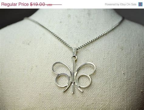 Vintage Sarah Coventry 1973 "Papillion" Silver Butterfly Pendant ...