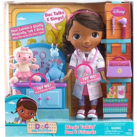 Disney Doc McStuffins Talking Doll with Magical Friends - Walmart.com