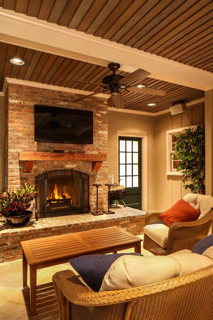 17 Astounding Brick Fireplace Designs That You Need To See