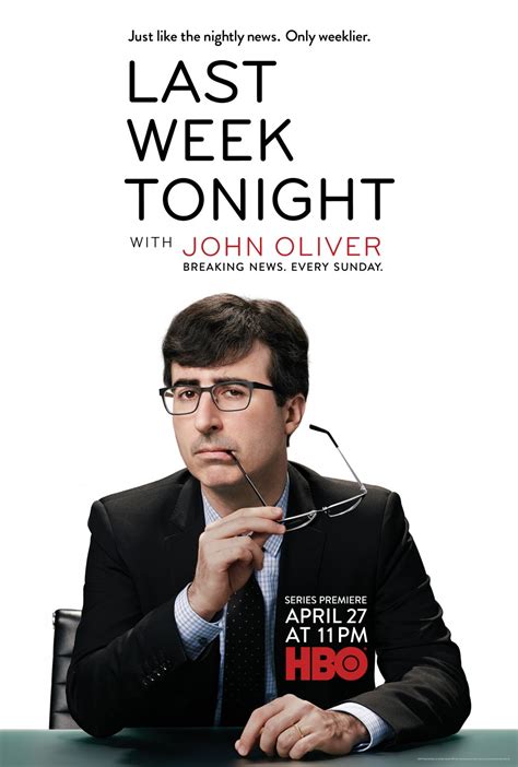 Last Week Tonight with John Oliver (#1 of 11): Extra Large TV Poster Image - IMP Awards