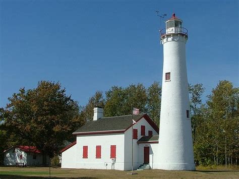 Sturgeon Point Light | Oscoda, Point light, Lighthouse pictures