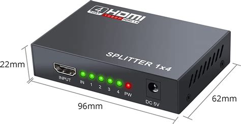 HDMI SPLITTER 4 WAY 4K X 2K - Gamma Computers